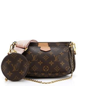 Great Louis Vuitton Multi Pochette Accessoires Brown
